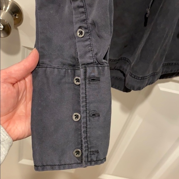 Free People Sexy Tencel Lace Up Shirt - Picture 9 of 14